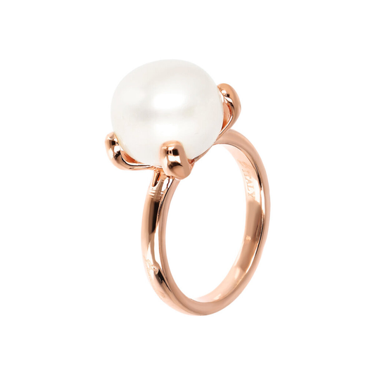 Cocktail Ring with Freshwater Cultured Pearl