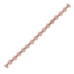 Bracelet with Golden Rosé nuggets