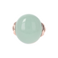 Cocktail Ring with Round Natural Stone
