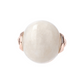 Cocktail Ring with Round Natural Stone