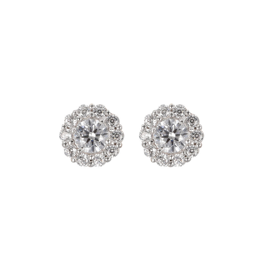 Fantasy Stud Earrings in Cubic Zirconia