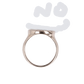 Chevalier Ring with Four Leaf Clover in Natural Stone