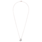 Cubic Zirconia Pavé Heart Pendant Necklace