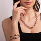 Figaro Oval Link Necklace