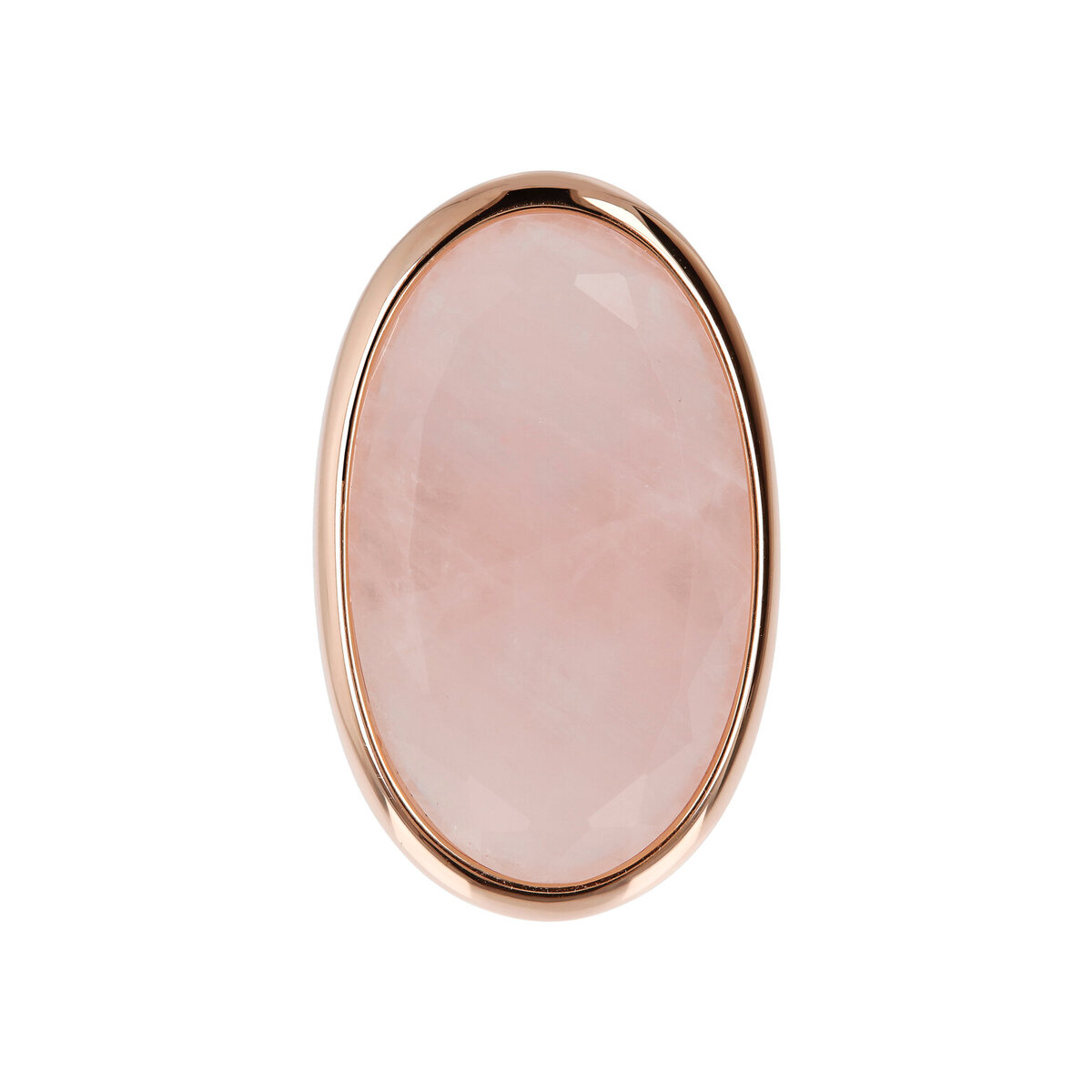 Chevalier Ring with Oval Natural Stone