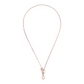 Forzatina Chain Necklace with Pavé Letter Pendant