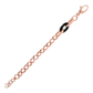Bracelet with Rolo Chain and Oval Element in Natural Stone