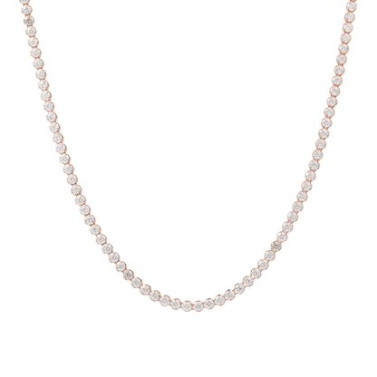 Cubic Zirconia Tennis Necklace