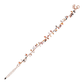 Bracelet with Small Charms in Multicolor Quartz