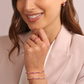 Bicolor Veretta Ring with Cubic Zirconia