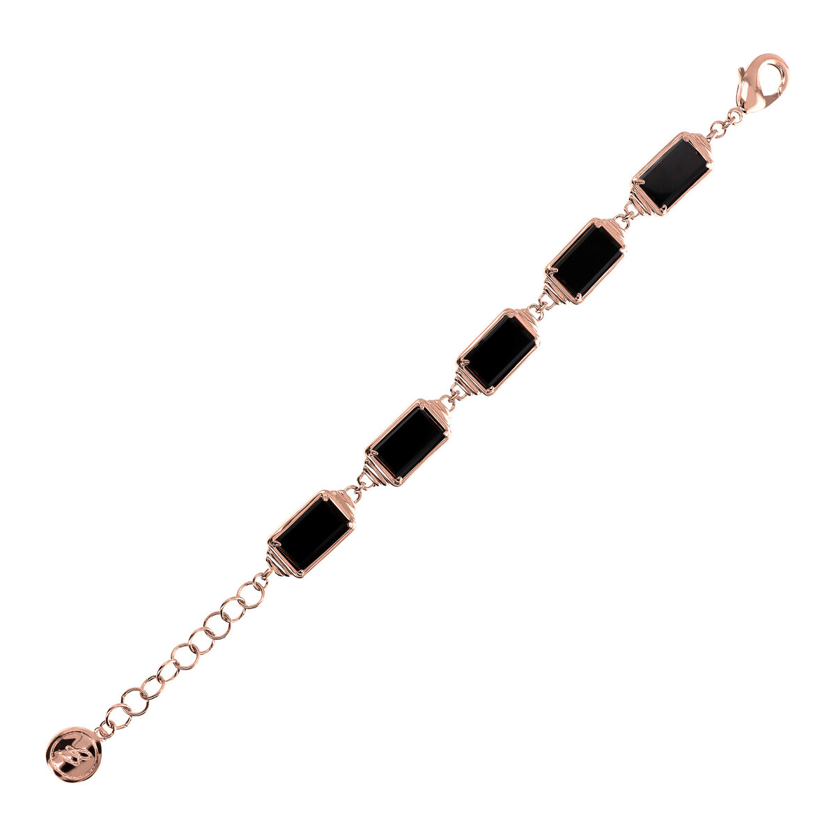 Bracelet with Rectangular Natural Stones