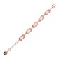 Bracelet with Rectangular Natural Stones