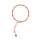 Bracelet with Small Beads and Faceted Natural Stones