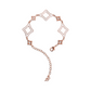 Enamelled Bracelet with Étoile and Light Points in Cubic Zirconia