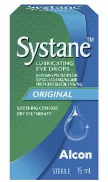 Alcon Systane Original Lubricating Eye Drops 15ml