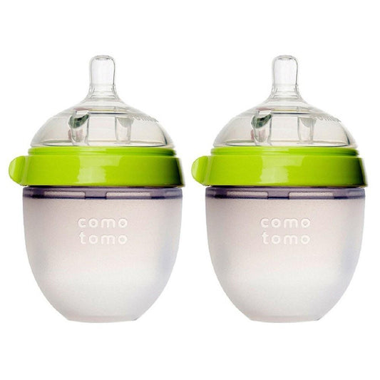 Como Tomo Baby Bottle 2 packs 150ml Green 0-3m