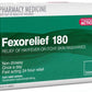 10x Fexorelief 180mg + 10x Cetrelief 10mg + 10x Lorastyne 10mg