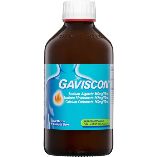 Gaviscon Liquid Peppermint 600ml