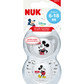 NUK Mickey Mouse Silicone Soother 6-18 Months 2 Pack
