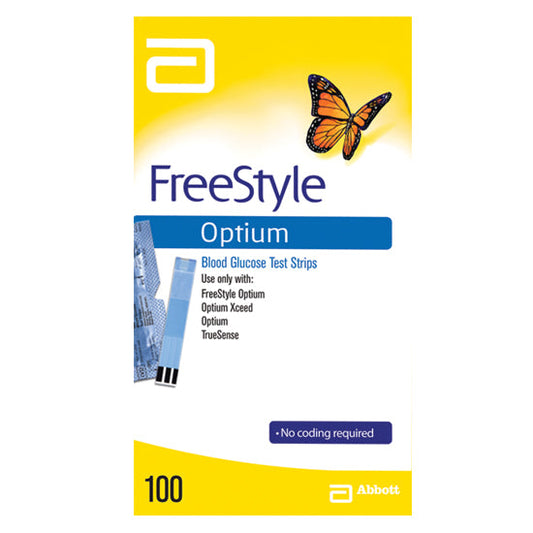 Abbott Freestyle OPTIUM Neo Blood Glucose Strips (100 Tests)