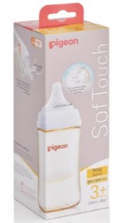Pigeon SofTouch PPSU Bottle 3m+ 240ml
