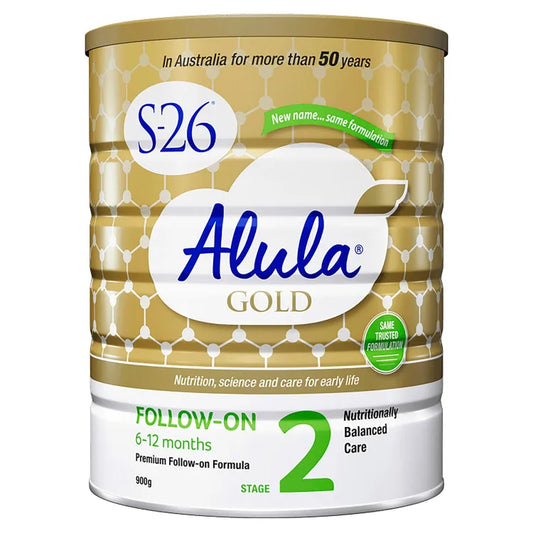 S26 Gold Alula Follow-On Formula Stage 2 6-12 Months 900g