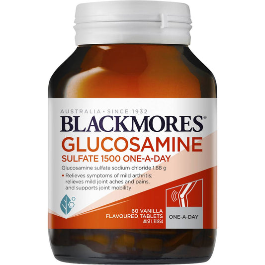 Blackmores Glucosamine Sulfate 1500mg One-A-Day 60 Tablets
